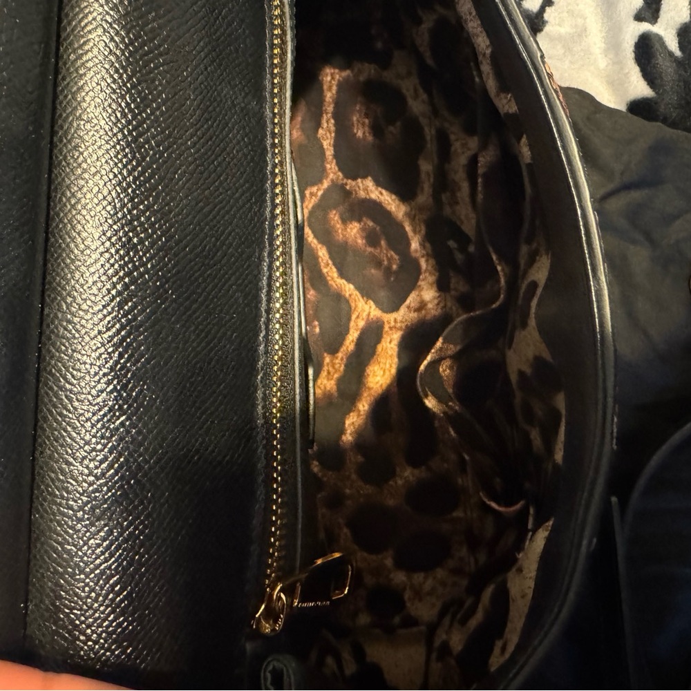 Elegant Black Floral Women's Bag - Picture 3 of 4